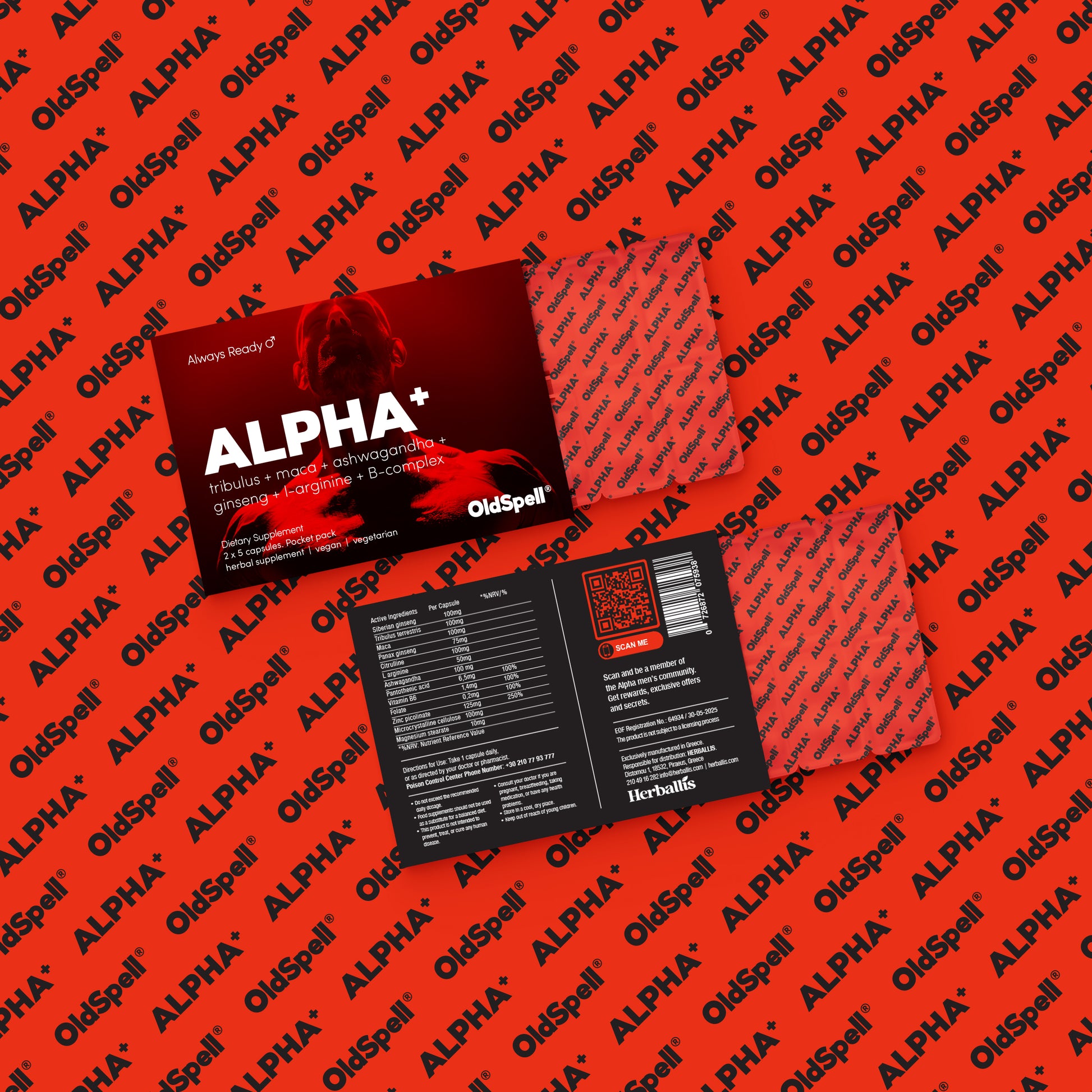 OldSpell ALPHA+ | Natural Supplement for Men