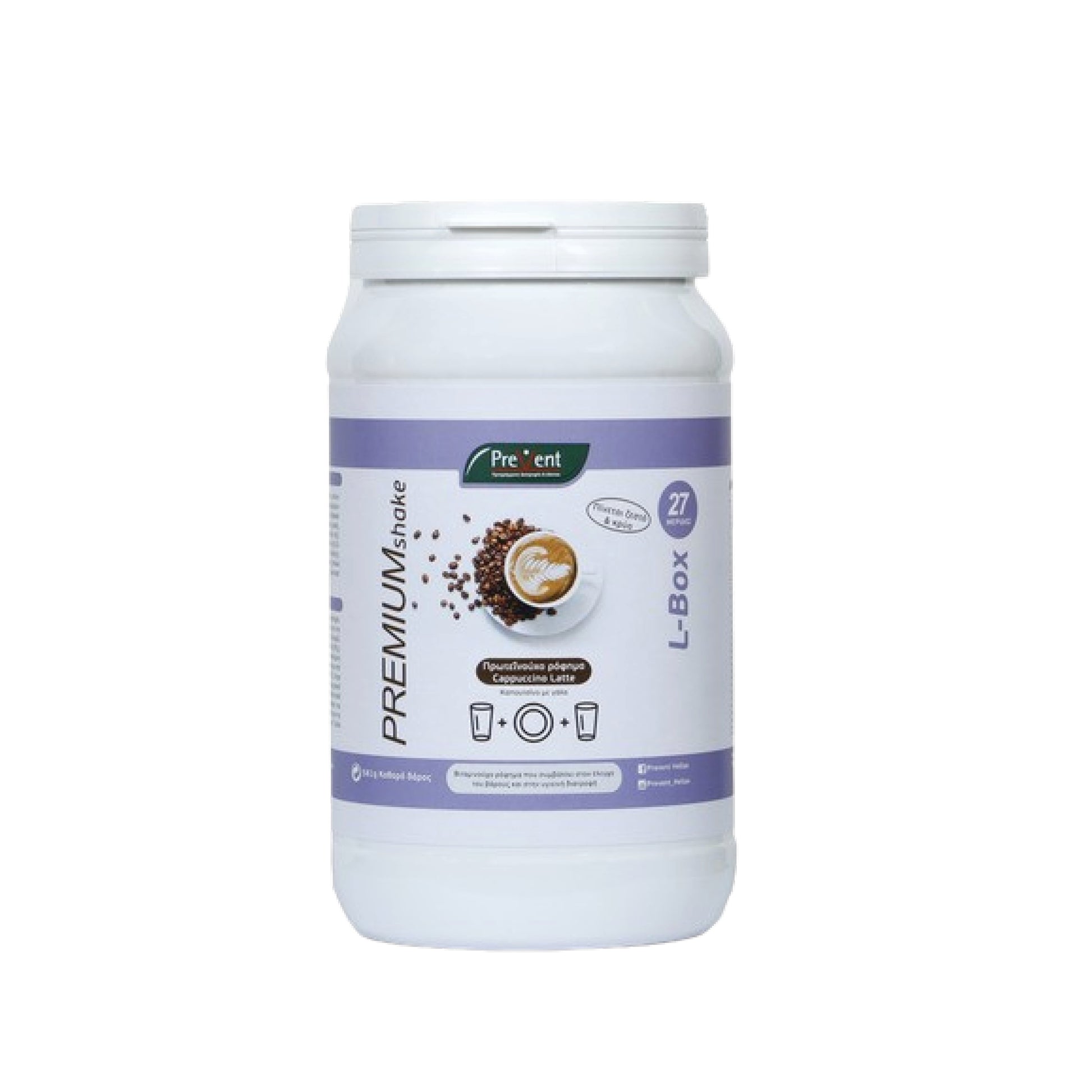 PreVent Premium Shake L-box Cappuccino Latte